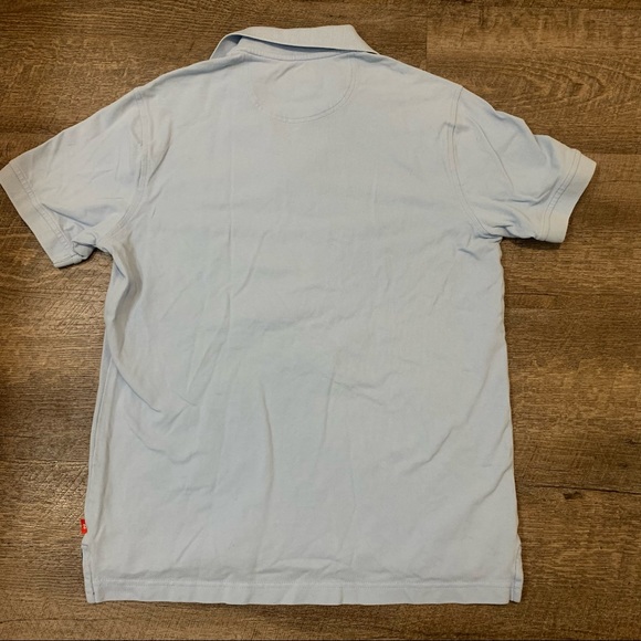 Izod Heritage Baby Blue Polo - Picture 3 of 4
